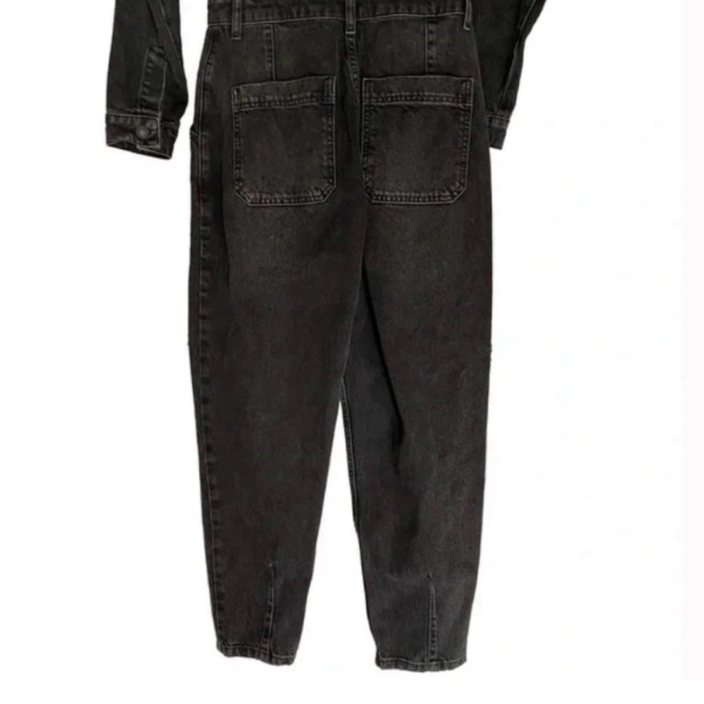 NWOT Free People We The Free Black Denim Maris - Picture 6 of 13